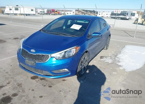 2014 Kia Forte Ex z USA, uszkodzony, nr VIN KNAFX4A85E5094563